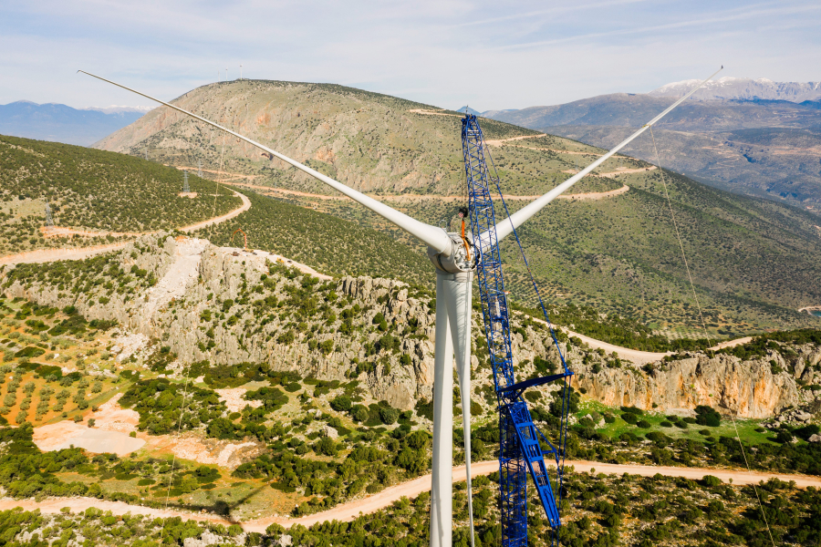 The 3rd largest wind farm in Greece in operation - Investment of 150 million euros